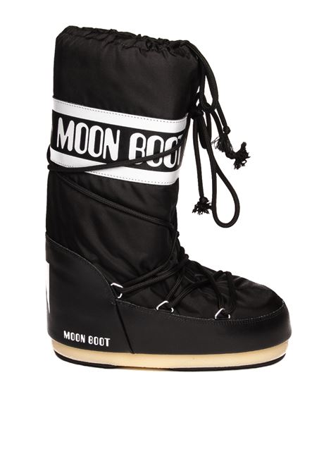 doposci icon in nylon nero  MOON BOOT | 14004400ICON NYLON-001